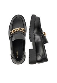 DeeZee Loafersy ZAL62010D 1 Czarny. Kolor: czarny. Materiał: skóra #7