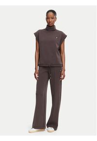 Guess Bluza V6YQ18 K4318 Brązowy Regular Fit. Kolor: brązowy. Materiał: syntetyk #3