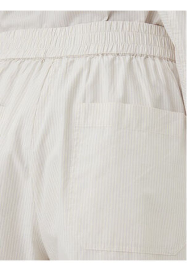 Herskind Szorty materiałowe Alma 5564172 Écru Relaxed Fit. Materiał: bawełna