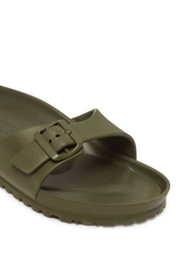 Birkenstock Klapki Madrid EVA 1019025 Khaki. Kolor: brązowy