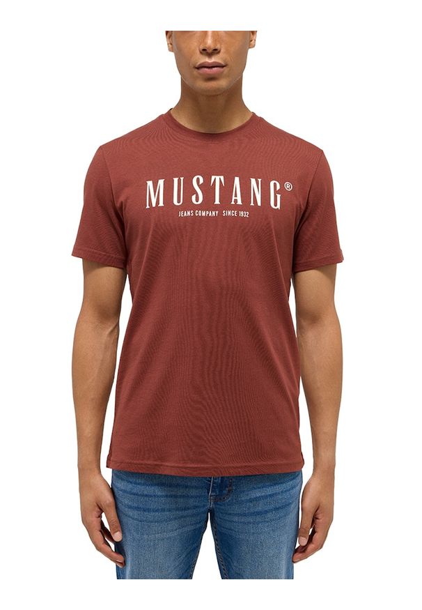 Męski T-Shirt Mustang Style Austin Cinnamon 1015826 3238