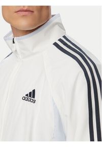 Adidas - adidas Bluza adicolor Teamgeist KD5857 Błękitny Loose Fit. Kolor: niebieski. Materiał: syntetyk #3