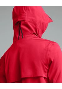 CANADA GOOSE - Czerwona kurtka Salida. Okazja: do pracy, na spacer. Typ kołnierza: kaptur. Kolor: czerwony. Wzór: aplikacja