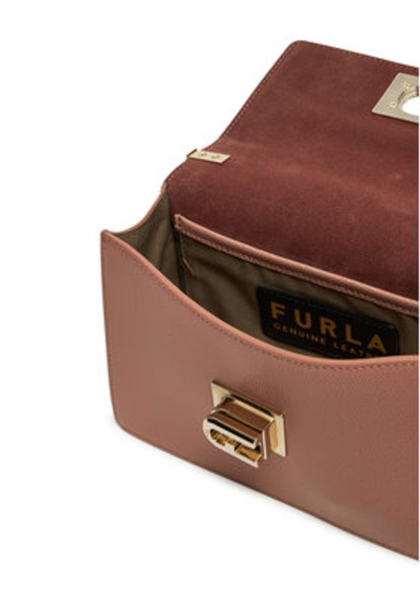 Furla Torebka 1927 BAFKACO ARE000 3378S Beżowy. Kolor: beżowy. Materiał: skórzane