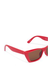 Pieces Okulary przeciwsłoneczne Pctrine Sunglass Box 175942 Czerwony. Kolor: czerwony #3