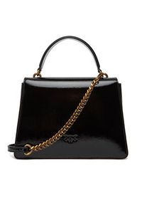 Pinko - PINKO Torebka Love One Top Handle Classic Light PE 25 PLTT 100066 A1UV Czarny. Kolor: czarny. Materiał: skórzane #5