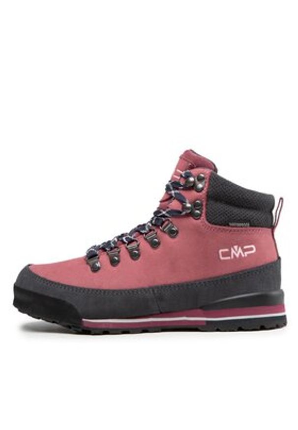 CMP Trekkingi Heka Wmn Hiking Shoes Wp 3Q49556 Różowy. Kolor: różowy. Materiał: zamsz, skóra