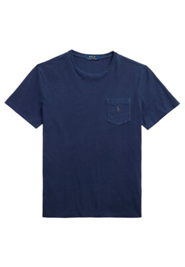 Polo Ralph Lauren T-Shirt 710964511001 Granatowy Regular Fit. Typ kołnierza: polo. Kolor: niebieski. Materiał: bawełna