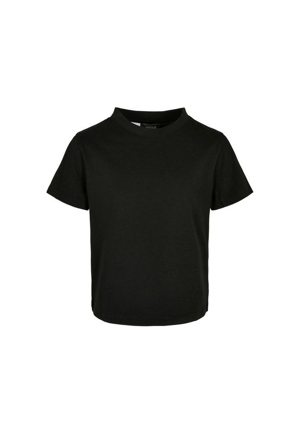 Urban Classics - Basic Box Top Dla Dziewcząt. Kolor: czarny. Sport: turystyka piesza