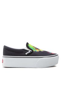 Vans Tenisówki Classic Slip-O VN0A7Q5RBML1 Czarny. Kolor: czarny. Materiał: materiał