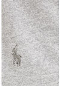 Polo Ralph Lauren polo bawełniane 710850496007 kolor szary melanżowy. Typ kołnierza: polo. Kolor: szary. Materiał: bawełna. Długość: krótkie. Wzór: melanż #4