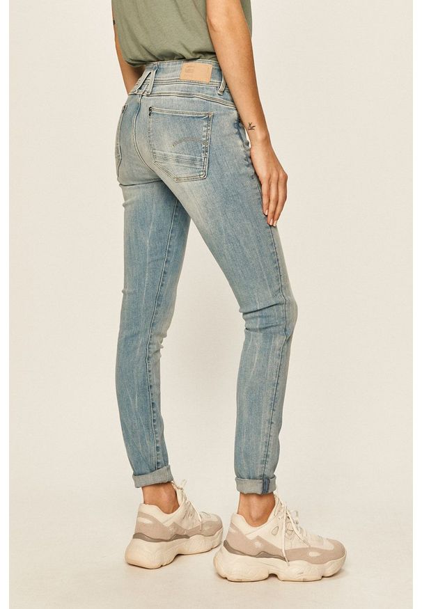 G-Star RAW - G-Star Raw - Jeansy Lynn. Kolor: niebieski