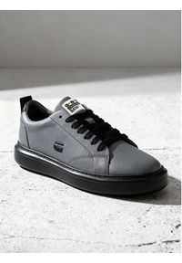 G-Star RAW - G-Star Raw Sneakersy EO-LONDON-04 MI08 Szary. Kolor: szary. Materiał: skóra #4