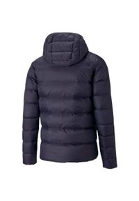 Puma - Męska Kurtka Puchowa PackLITE PWRWarm Jacket. Kolor: niebieski. Materiał: puch