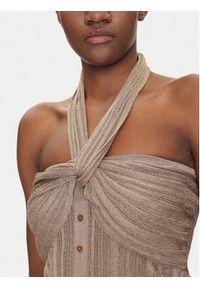 Marciano Guess Top 5GGR16 5811Z Beżowy Slim Fit. Kolor: beżowy. Materiał: syntetyk #4