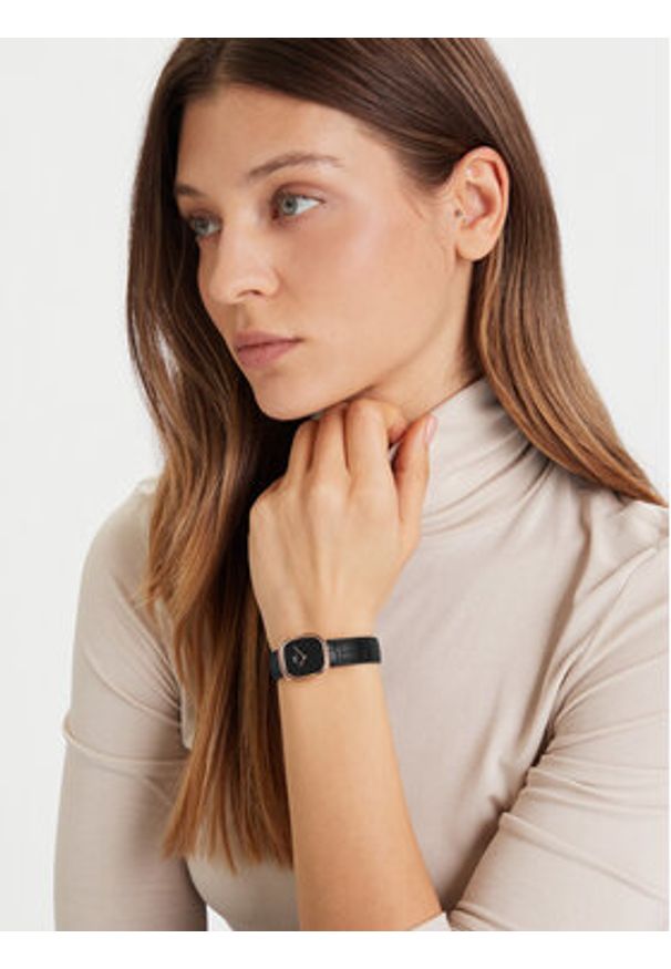 Daniel Wellington Zegarek Margot DW00100881 Czarny. Kolor: czarny