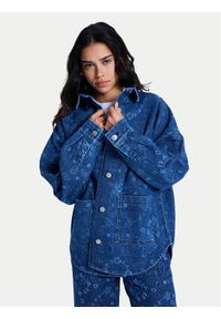 Roxy Koszula jeansowa Kick Back Washed ERJWT03750 Niebieski Relaxed Fit. Kolor: niebieski. Materiał: bawełna #1