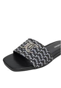 Juicy Couture Klapki HY24111-1 Czarny. Kolor: czarny. Materiał: materiał #3