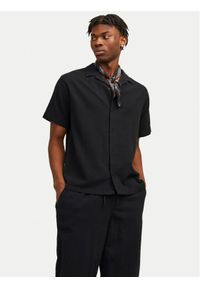 Jack & Jones Koszula Luke 12255781 Czarny Relaxed Fit. Kolor: czarny. Materiał: bawełna #1