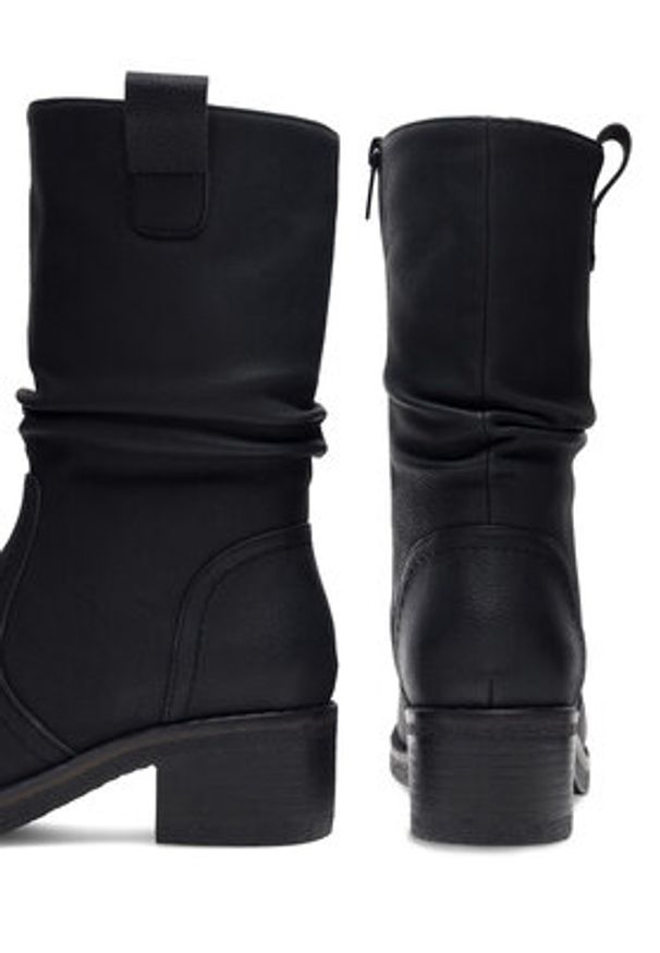 Clara Barson Botki KAIA WS6183-10 Czarny. Kolor: czarny. Materiał: materiał
