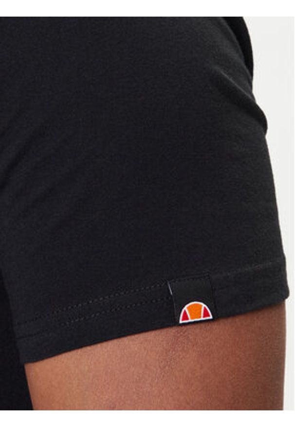 Ellesse T-Shirt Canaletto SHS04548 Czarny Regular Fit. Kolor: czarny. Materiał: bawełna