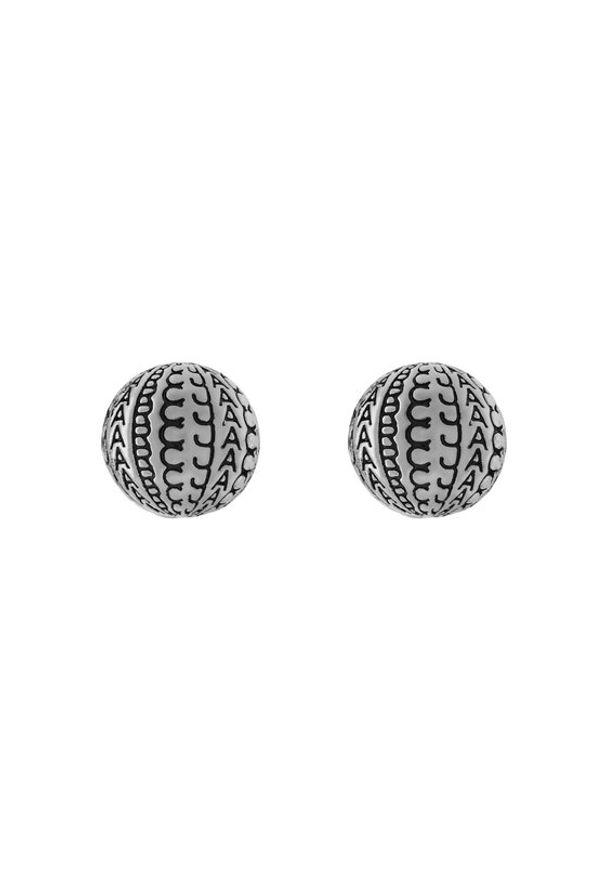 MARC JACOBS - Marc Jacobs Kolczyki The Monogram Stud 2S4JER001J53 Srebrny. Materiał: metalowe. Kolor: srebrny