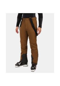 Męskie spodnie narciarskie Kilpi METHONE-M. Kolor: brązowy. Sezon: zima. Sport: narciarstwo #1