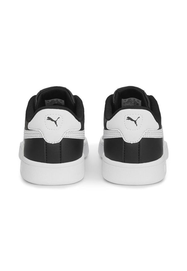 Puma - Młodzieżowe skórzane sneakersy Smash 3.0 PUMA Black White. Kolor: czarny, biały, wielokolorowy. Materiał: skóra. Sport: turystyka piesza