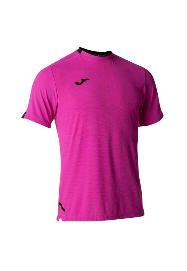 Koszulka tenisowa męska z krótkim rękawem Joma smash short sleeve. Kolor: różowy, wielokolorowy, czarny. Długość rękawa: krótki rękaw. Długość: krótkie. Sport: tenis