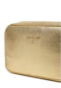 Patrizia Pepe Torebka 8B8985/L138-Y254 Złoty. Kolor: złoty. Materiał: skórzane