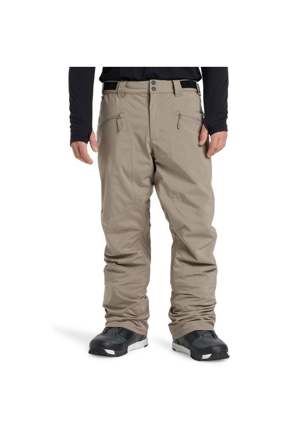 Quiksilver - Spodnie do sportów zimowych techniczne dla Mężczyzn BOUNDRY. Kolor: brązowy. Materiał: poliester, materiał. Sezon: zima. Sport: narciarstwo