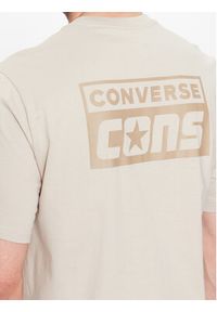 Converse T-Shirt Cons 10021134-A16 Beżowy Regular Fit. Kolor: beżowy. Materiał: bawełna #3