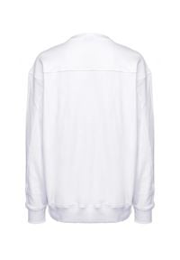 Pinko - PINKO - Biała bluza z jaskółkami Nelly 2. Kolor: biały. Materiał: bawełna, dzianina. Długość rękawa: długi rękaw. Długość: długie #3