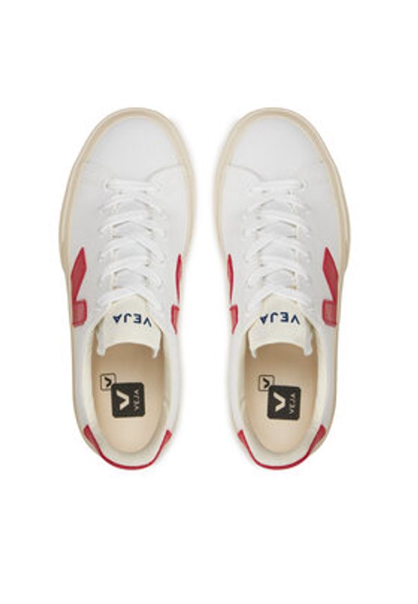 Veja Sneakersy Campo Canvas CA0103150A Biały. Kolor: biały. Materiał: materiał