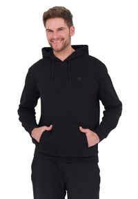 Guess - GUESS Czarna męska bluza Aldwin Hooded, Rozmiar XXL. Kolor: czarny #3