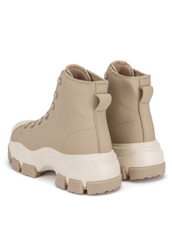 Sprandi Sneakersy WP40-22344Y Beżowy. Kolor: beżowy. Materiał: skóra