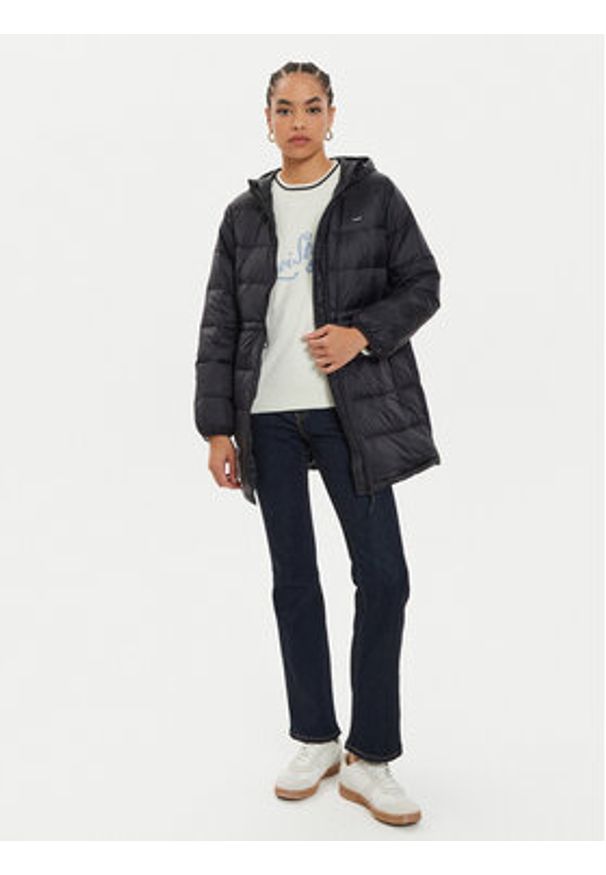 Levi's® Kurtka puchowa Polly A8525 Czarny Regular Fit. Kolor: czarny. Materiał: syntetyk