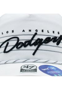 47 Brand Czapka z daszkiem MLB Los Angeles Dodgers Downburst '47 HITCH B-DNBST12BBP-WHA Biały. Kolor: biały. Materiał: materiał