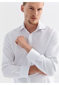 Pako Lorente - PAKO LORENTE – Koszula męska BODHI P000B-1X-508-B. Typ kołnierza: kołnierzyk włoski. Materiał: bawełna. Długość rękawa: długi rękaw. Długość: długie. Wzór: gładki. Styl: elegancki #8