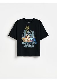 Reserved - T-shirt Masters of the Universe - czarny. Kolor: czarny. Materiał: bawełna, dzianina #1