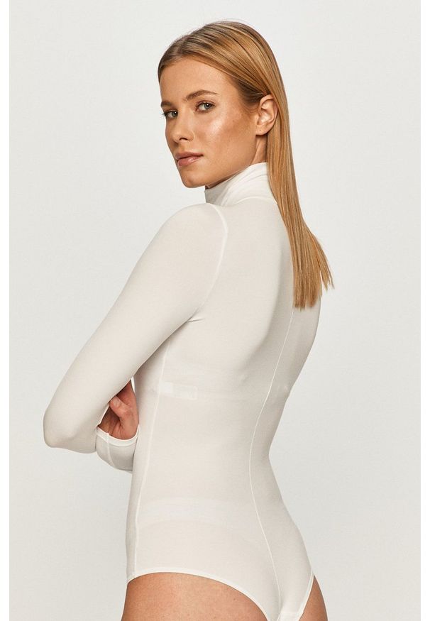 Spanx - Body. Kolor: biały. Materiał: materiał