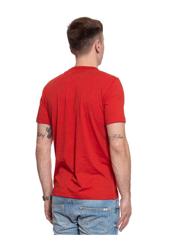 Mustang - MĘSKI T-SHIRT MUSTANG ALEX C EMBOSS 1008957 7179