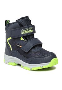 Trekkingi Sprandi CP-VS1L2048-1 Black. Kolor: niebieski. Materiał: skóra