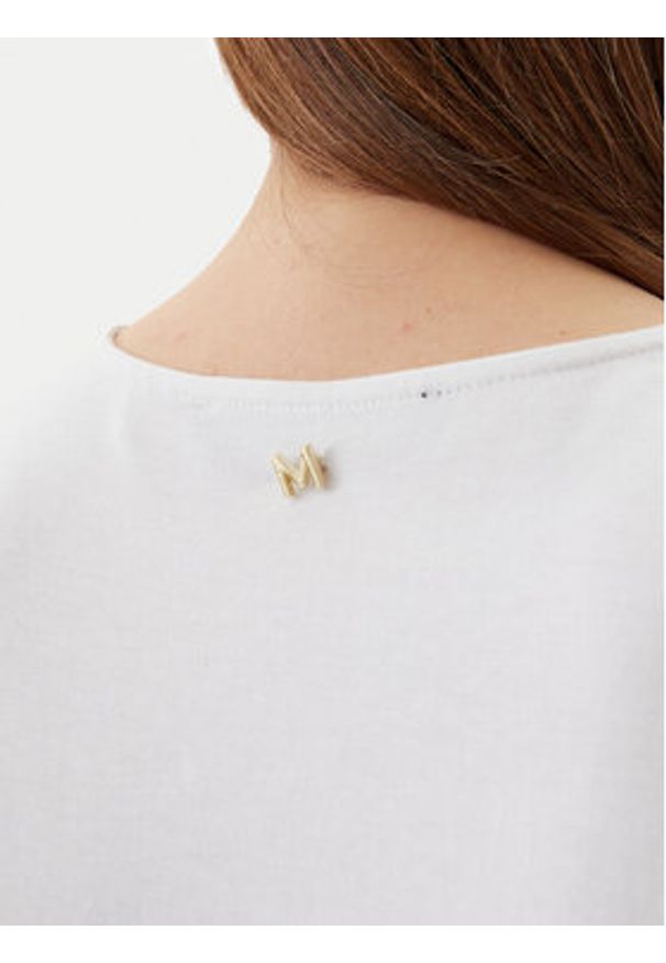 LOLA CASADEMUNT Top MS2515021 Biały Regular Fit. Kolor: biały. Materiał: bawełna