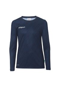 UHLSPORT - Koszulka bramkarska z długim rękawem Uhlsport Progressive. Kolor: niebieski, czarny, biały, wielokolorowy. Długość rękawa: długi rękaw. Długość: długie. Sport: piłka nożna