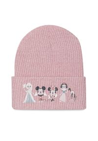 Czapka Disney 100. Kolor: różowy. Wzór: motyw z bajki