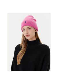 Czapka Polo Ralph Lauren. Kolor: różowy