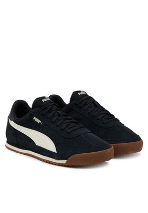Puma Sneakersy Turino II SD 397453 05 Czarny. Kolor: czarny. Materiał: zamsz, skóra