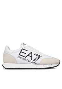 EA7 Emporio Armani Sneakersy 7X000541 AF18609 MZ021 Biały. Kolor: biały. Materiał: skóra #1
