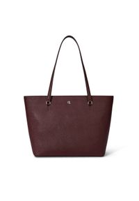 Lauren Ralph Lauren - LAUREN RALPH LAUREN Torebka 431924351026 Bordowy. Kolor: czerwony. Materiał: skórzane